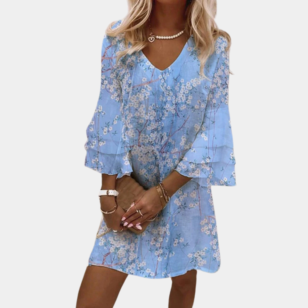 Klassisches Sommerkleid für Frauen