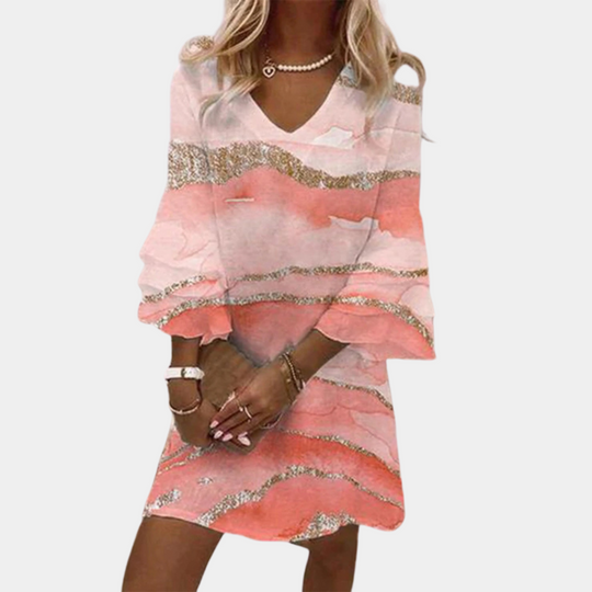 Klassisches Sommerkleid für Frauen