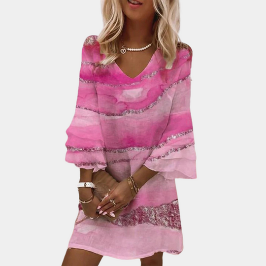 Klassisches Sommerkleid für Frauen