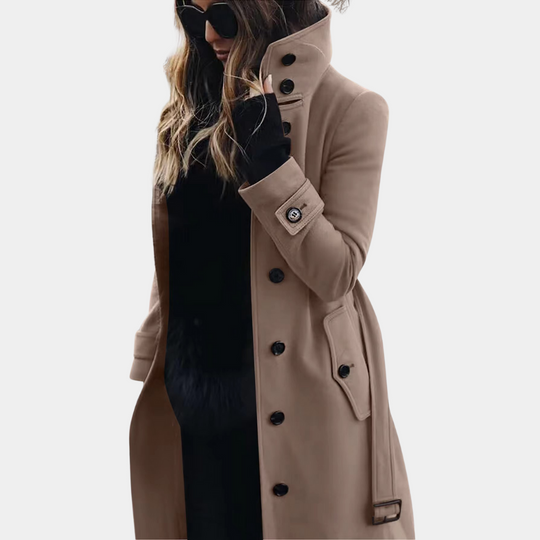 Nord Taschen - Stilvoller und warmer Trenchcoat für Frauen