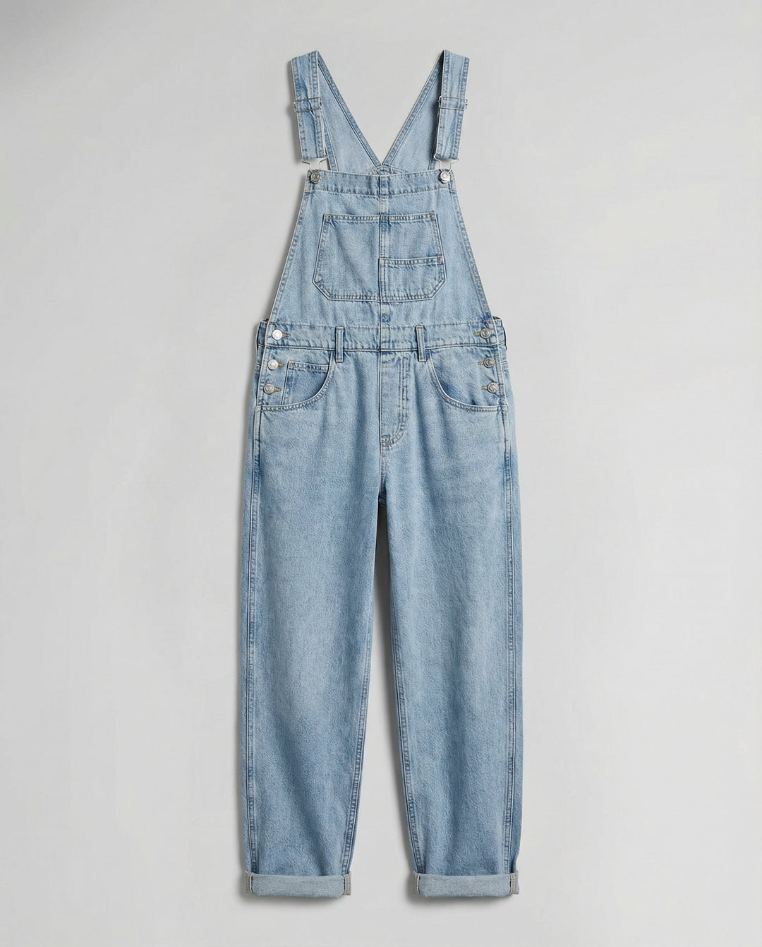 Denim Cross Back Latzhose Damen