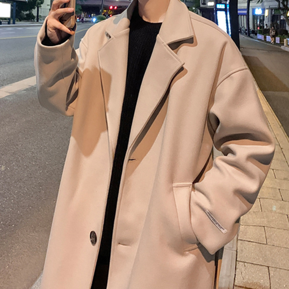 Klassischer Trenchcoat für Herren
