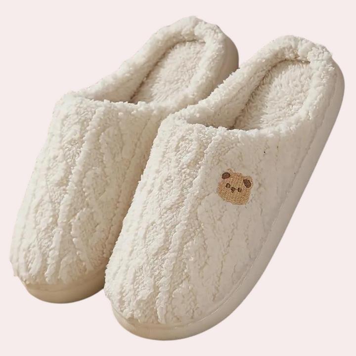 Warme Bequeme Winter Hausschuh mit Lustigem Druck