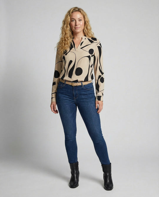 Elegante Damen Bluse Komfort