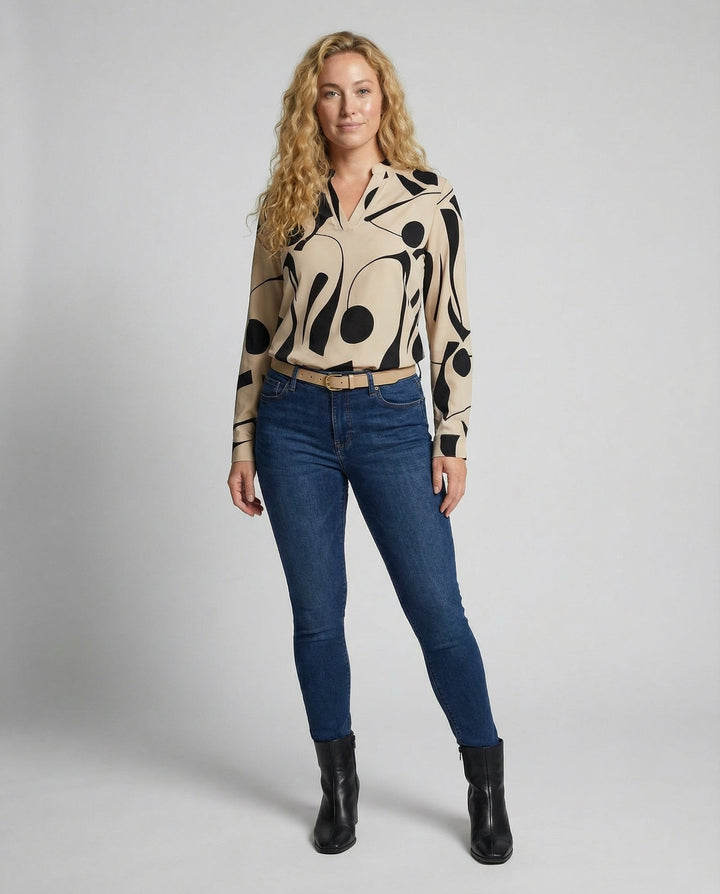Elegante Damen Bluse Komfort