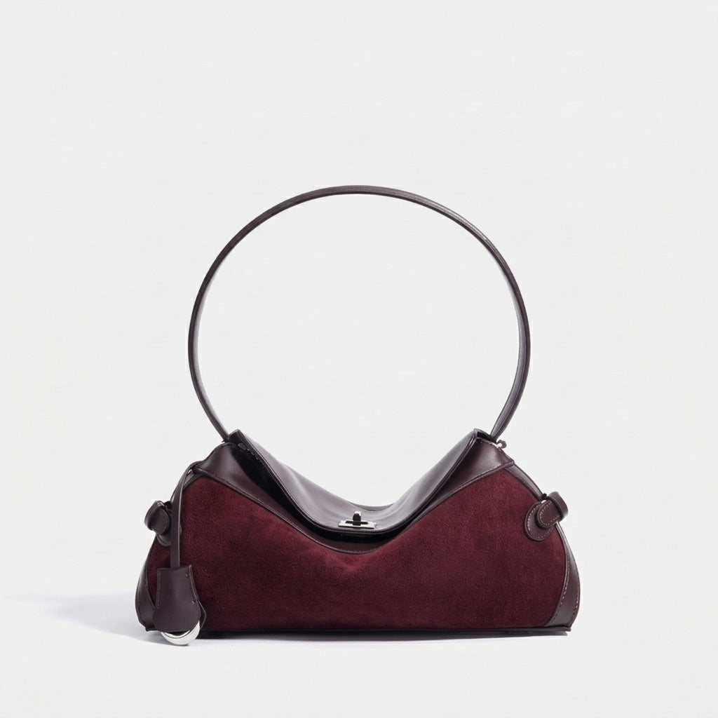 Nord Taschen | Echtes Leder Ringgriff Umhängetasche