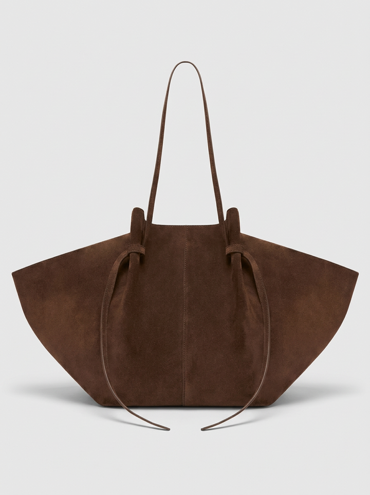 Nord Taschen | Große Wildleder Tragetasche, Übergroße Schultertasche für Frauen