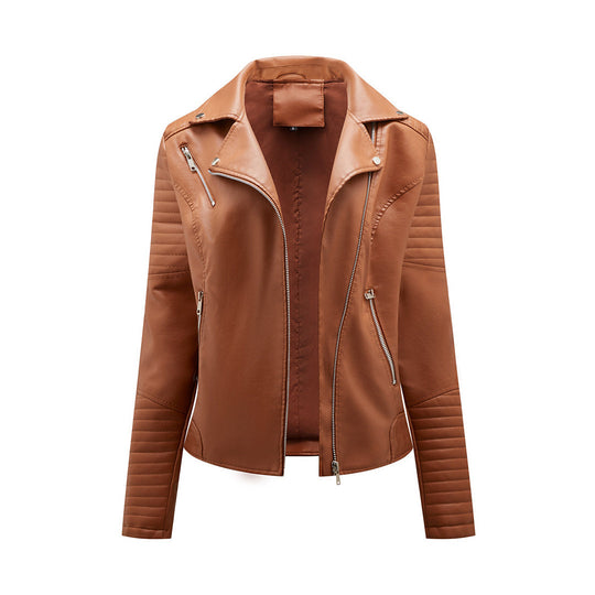 Elegante Lederjacke für Frauen