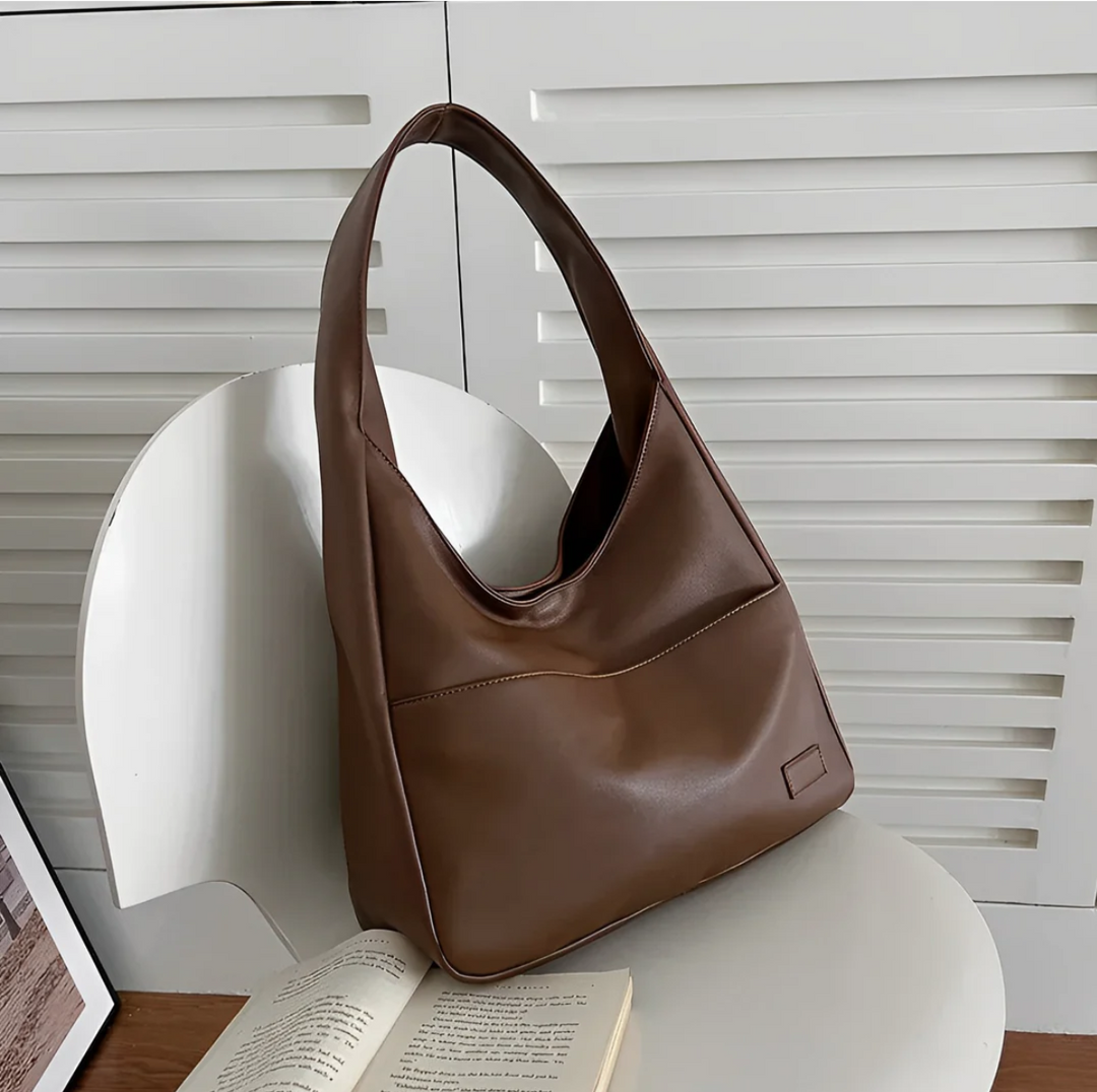 Nord Taschen | Large Trendy Black Leather Handbag