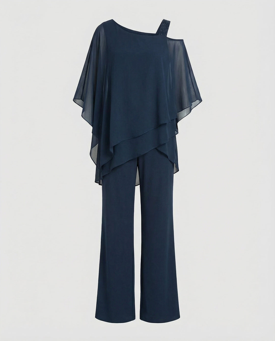 Elegantes Chiffon Abendset Damen