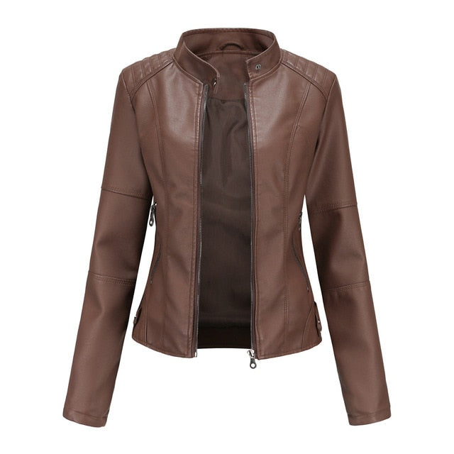 Epische Lederjacke für Damen