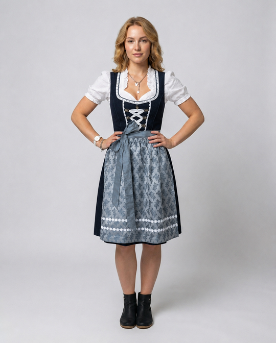 Elegantes Trachtenmode Dirndl Damen