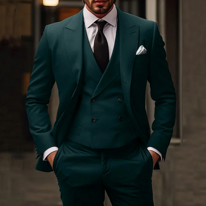 Nord Taschen | Herren Smoking 3-teilig - Blazer, Weste & Hose