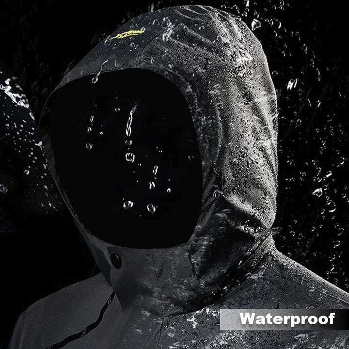 Wasserdichte Jacke mit Fleece