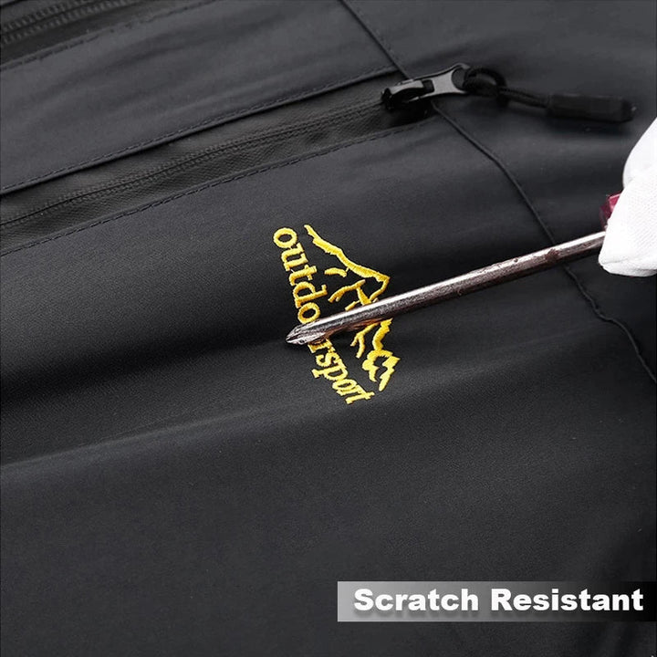 Wasserdichte Jacke mit Fleece