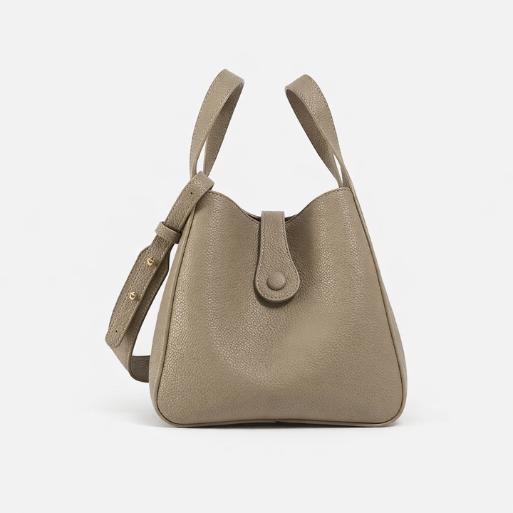 Nord Taschen | Mini-Leder-Crossbody-Bucket-Bag mit Pouch
