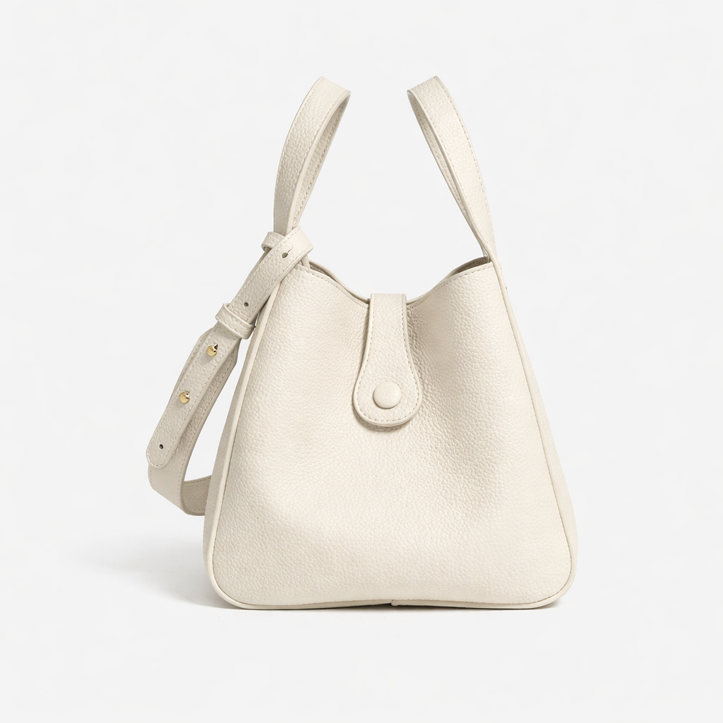 Nord Taschen | Mini-Leder-Crossbody-Bucket-Bag mit Pouch