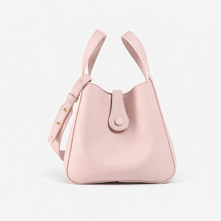 Nord Taschen | Mini-Leder-Crossbody-Bucket-Bag mit Pouch
