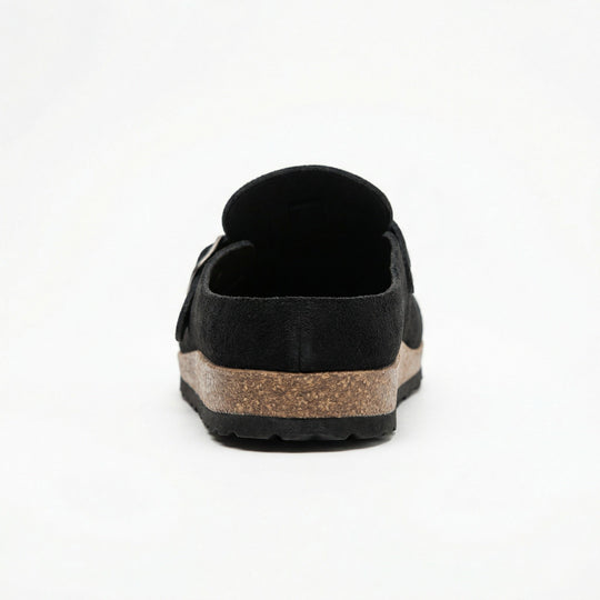 Clogs - Damen Retro Wildleder Slip-On Mule - Vittorelli