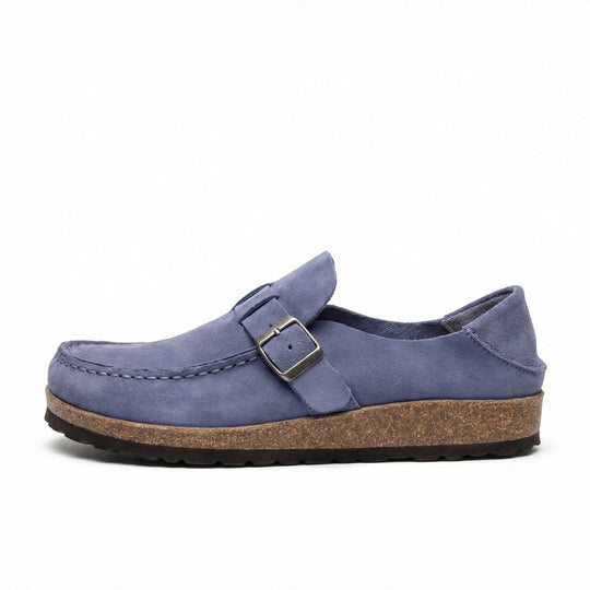 Clogs - Damen Retro Wildleder Slip-On Mule - Vittorelli
