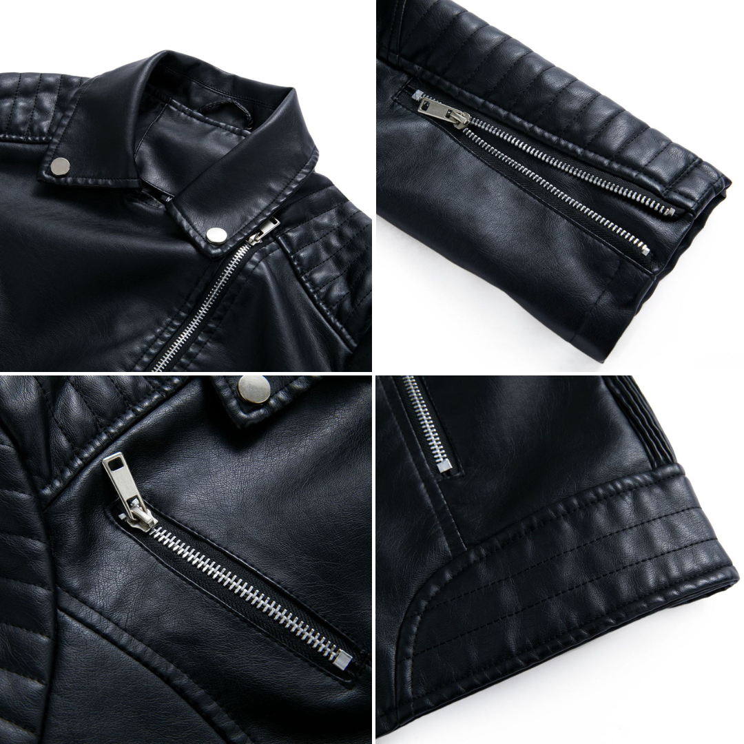 Elegante Lederjacke für Frauen