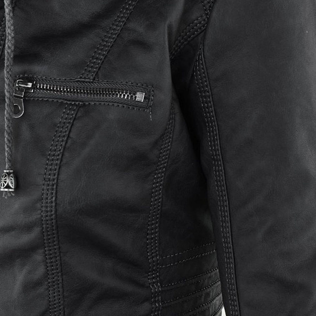 Elegante Lederjacke für Frauen