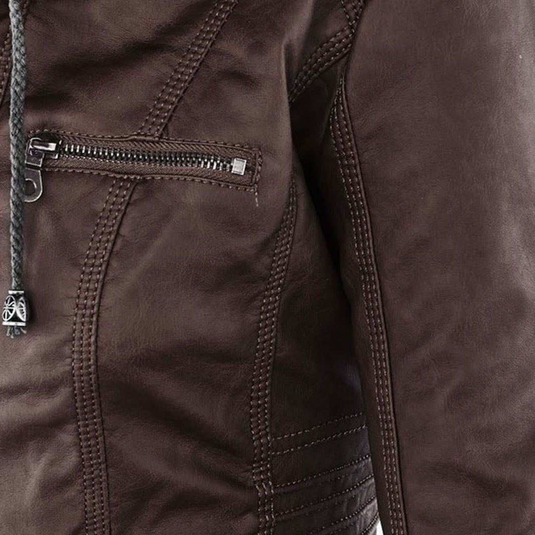 Elegante Lederjacke für Frauen