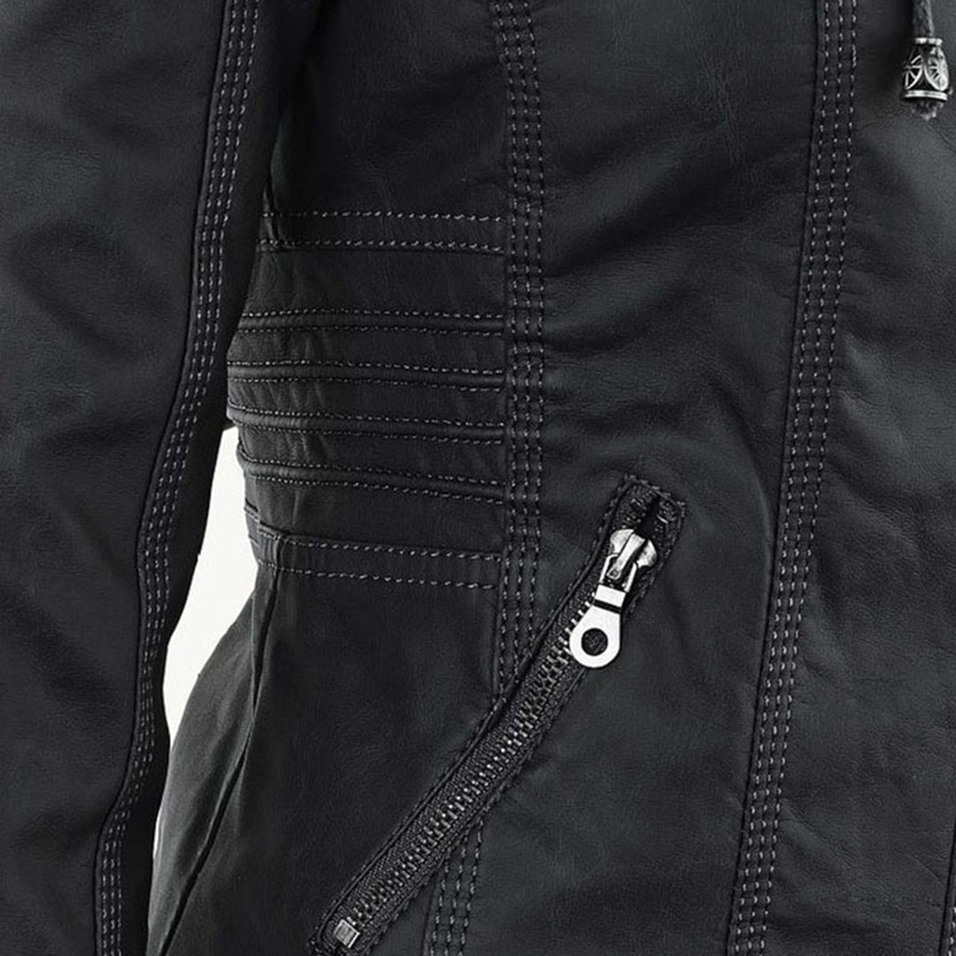 Elegante Lederjacke für Frauen