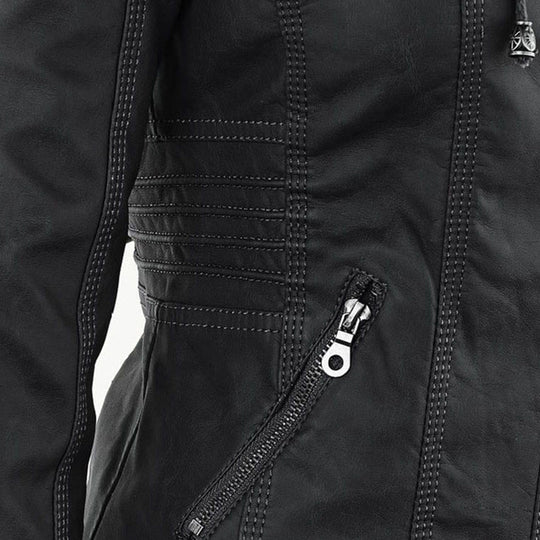 Elegante Lederjacke für Frauen