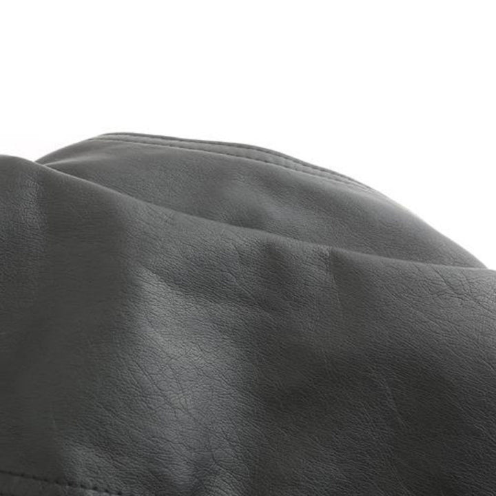 Elegante Lederjacke Mit Modernem Schnitt