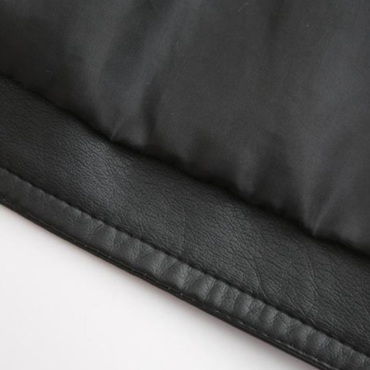 Elegante Lederjacke Mit Modernem Schnitt - Arvani
