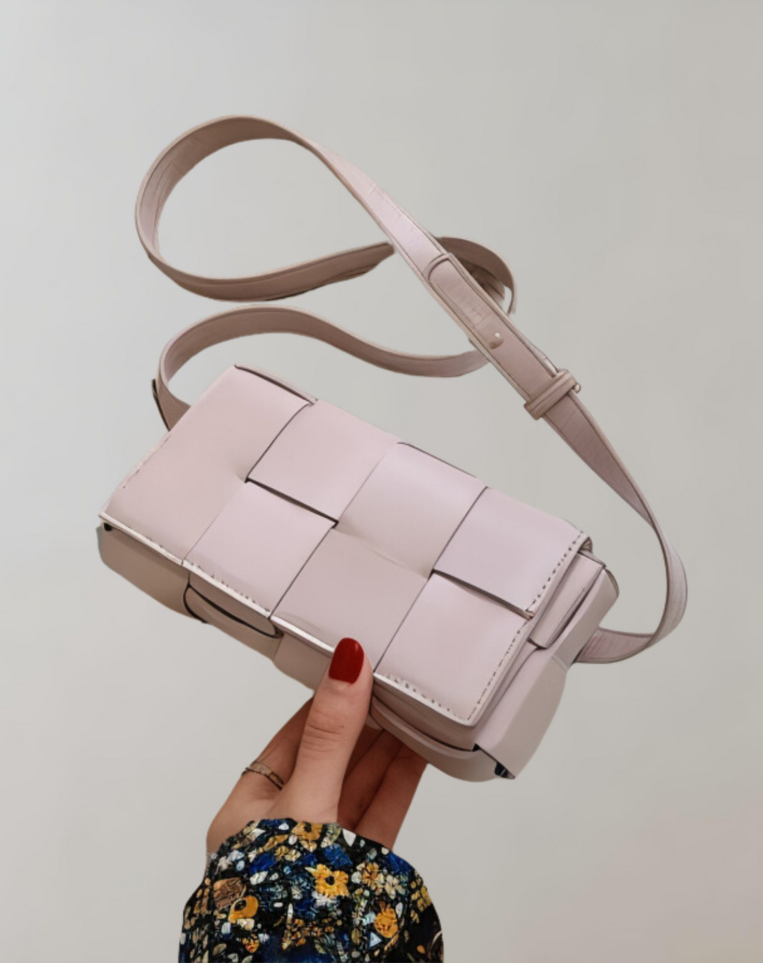 GNord Taschenlockte Umhängetasche Vegan Leder Damen Geflochtene Tasche Frauen