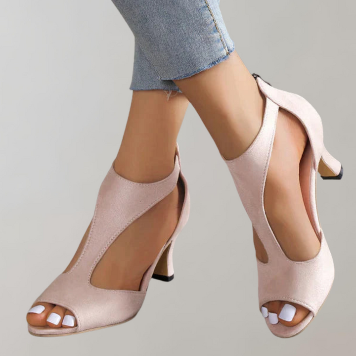 Orthopädische Sandalen mit Absatz Sandalen mit Pantolette Damen