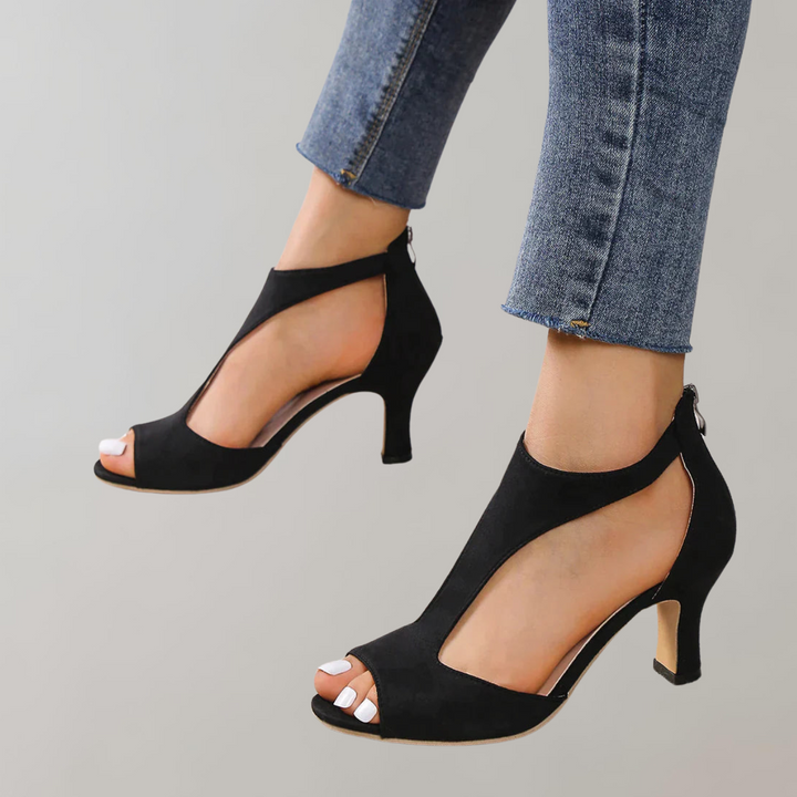 Orthopädische Sandalen mit Absatz Sandalen mit Pantolette Damen