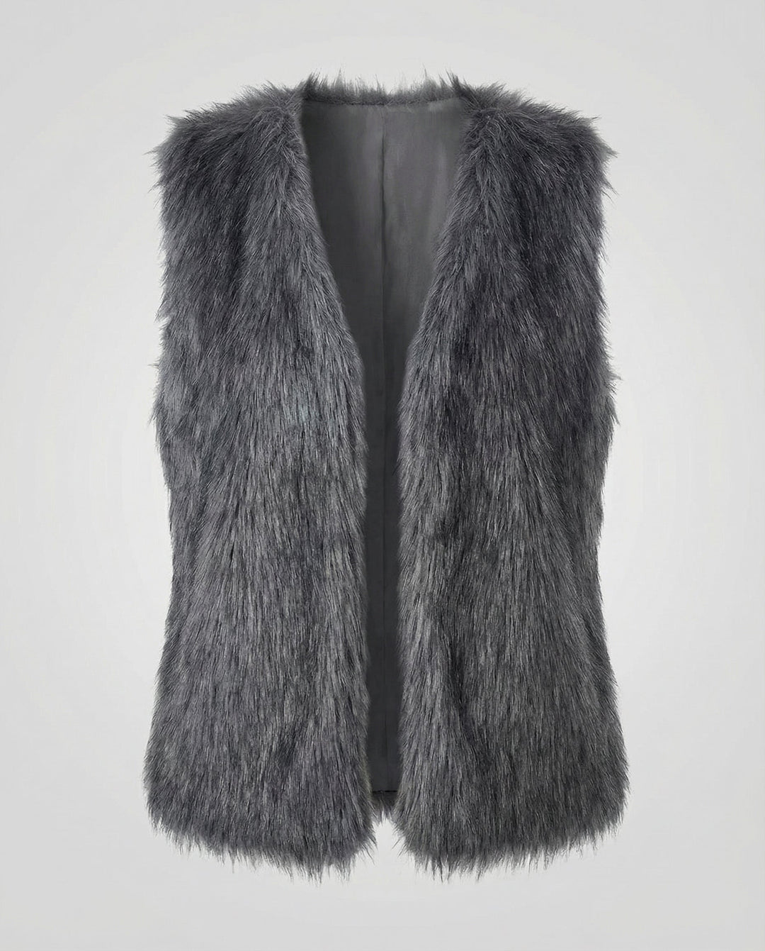 Faux Fur Weste Damen