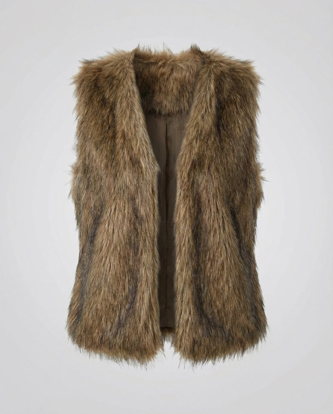 Faux Fur Weste Damen