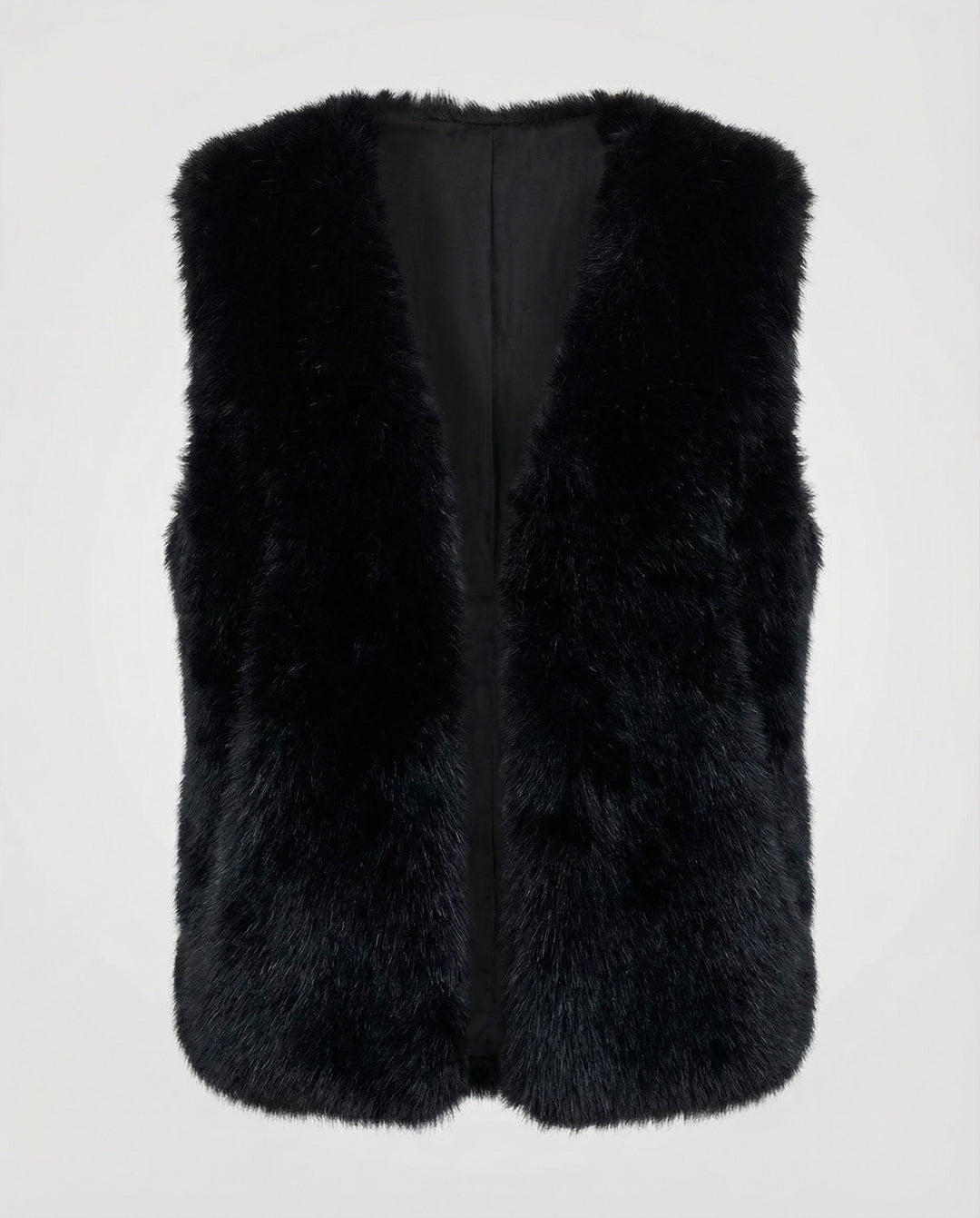 Faux Fur Weste Damen