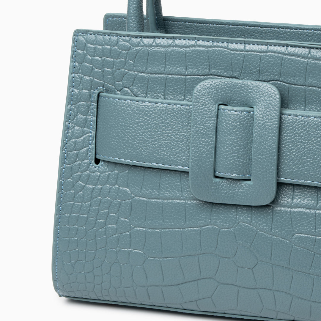 Nord Taschen | Krokodil-Prägung Top Handle Satchel Tasche