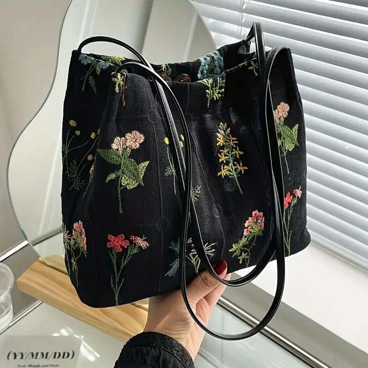 Nord Taschen | Tasche mit Blumenstickerei