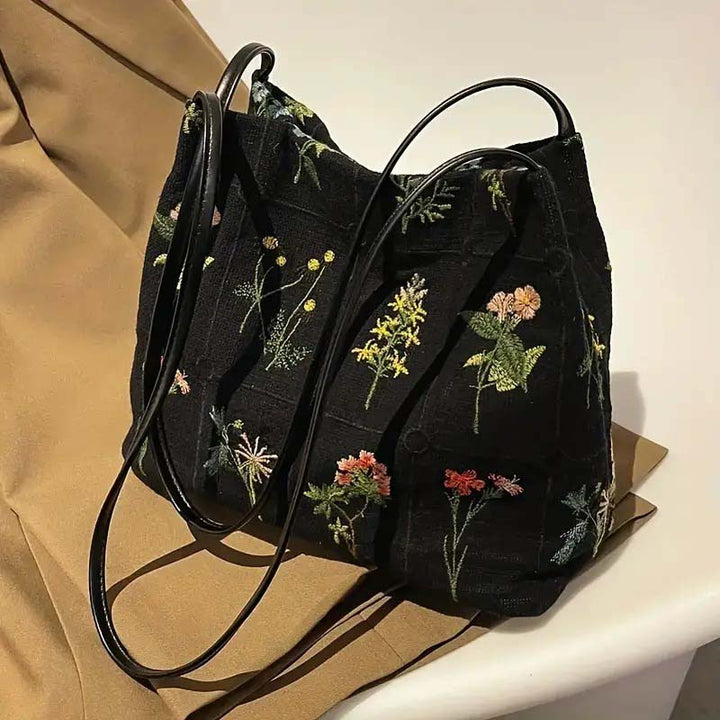 Nord Taschen | Tasche mit Blumenstickerei