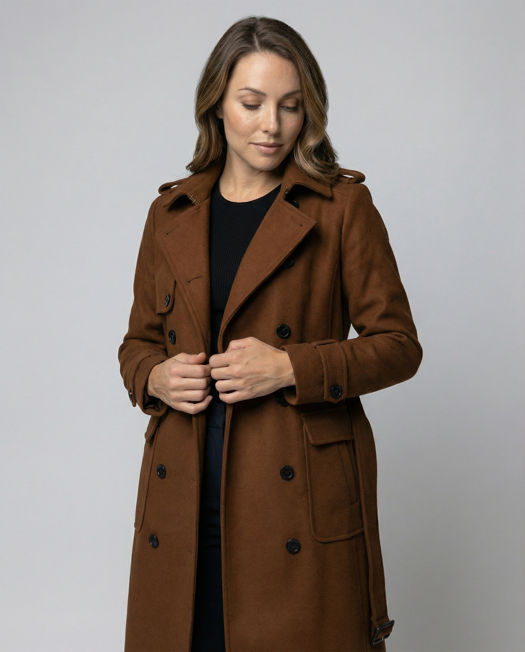 Gefütterte Zeitlose Winterjacke