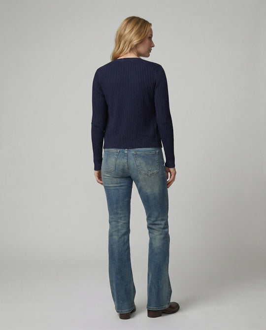 Damen Strickjacke mit Knöpfen und modisches Camisole Set