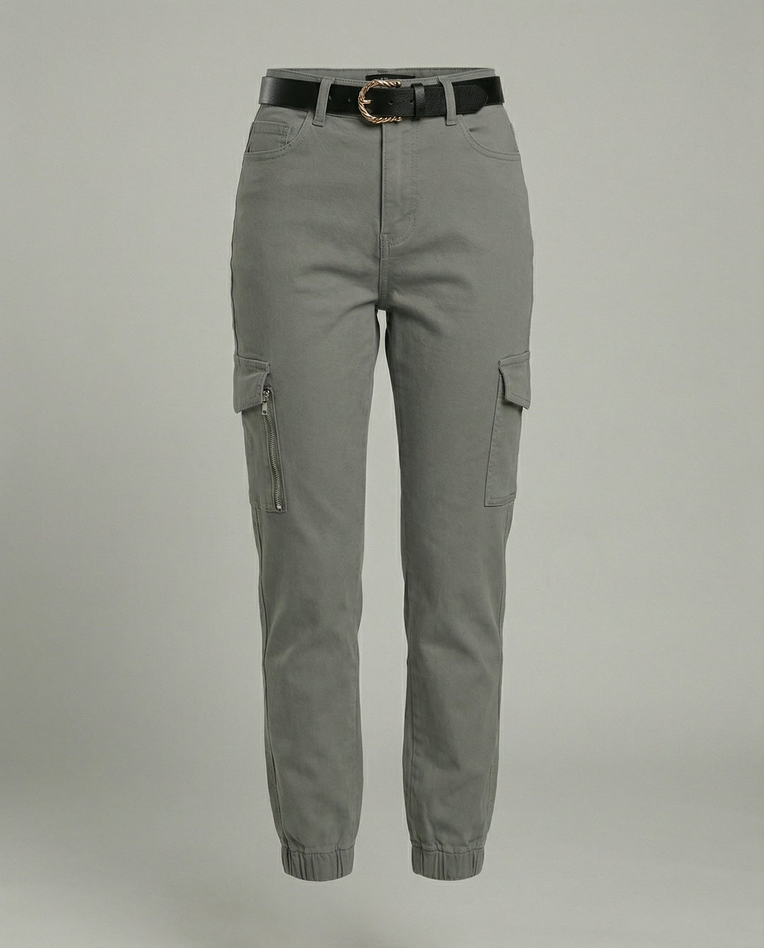 Damen Cargo-Jeans Komfort