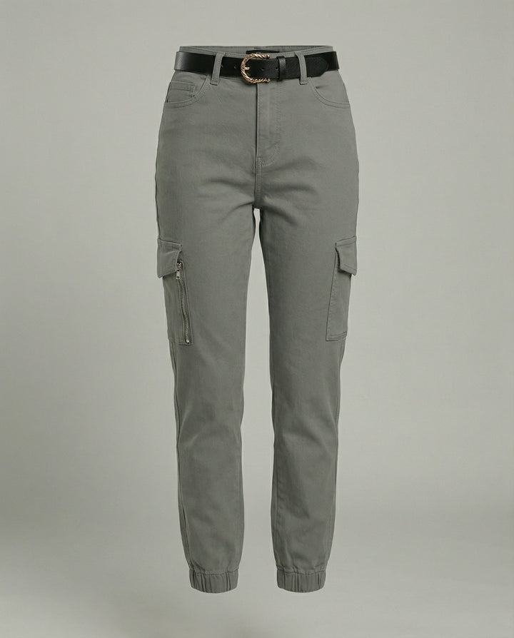 Damen Cargo-Jeans Komfort