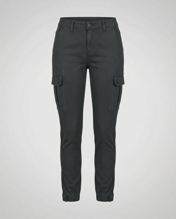 Damen Cargo-Jeans Komfort