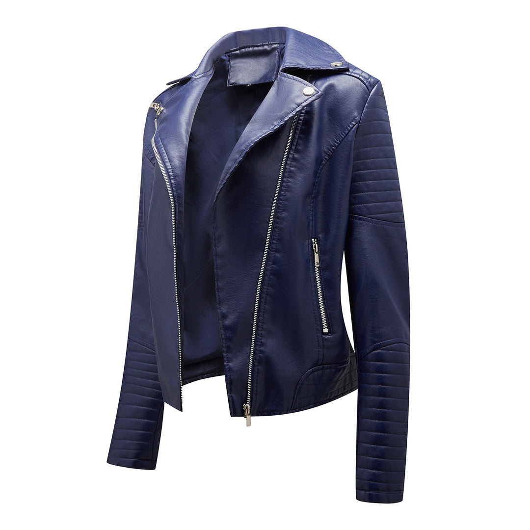 Elegante Lederjacke für Frauen