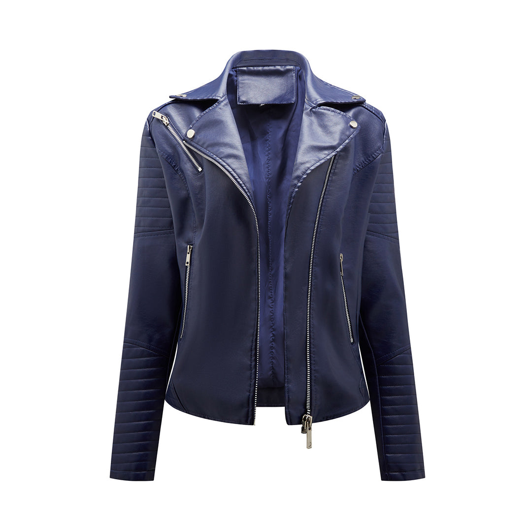 Elegante Lederjacke für Frauen