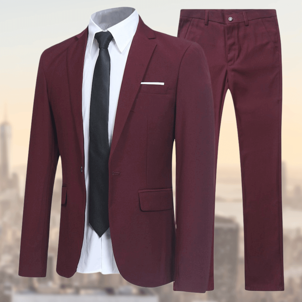 Nord Taschen | Herren Business Anzug 2-teilig – Sakko & Hose
