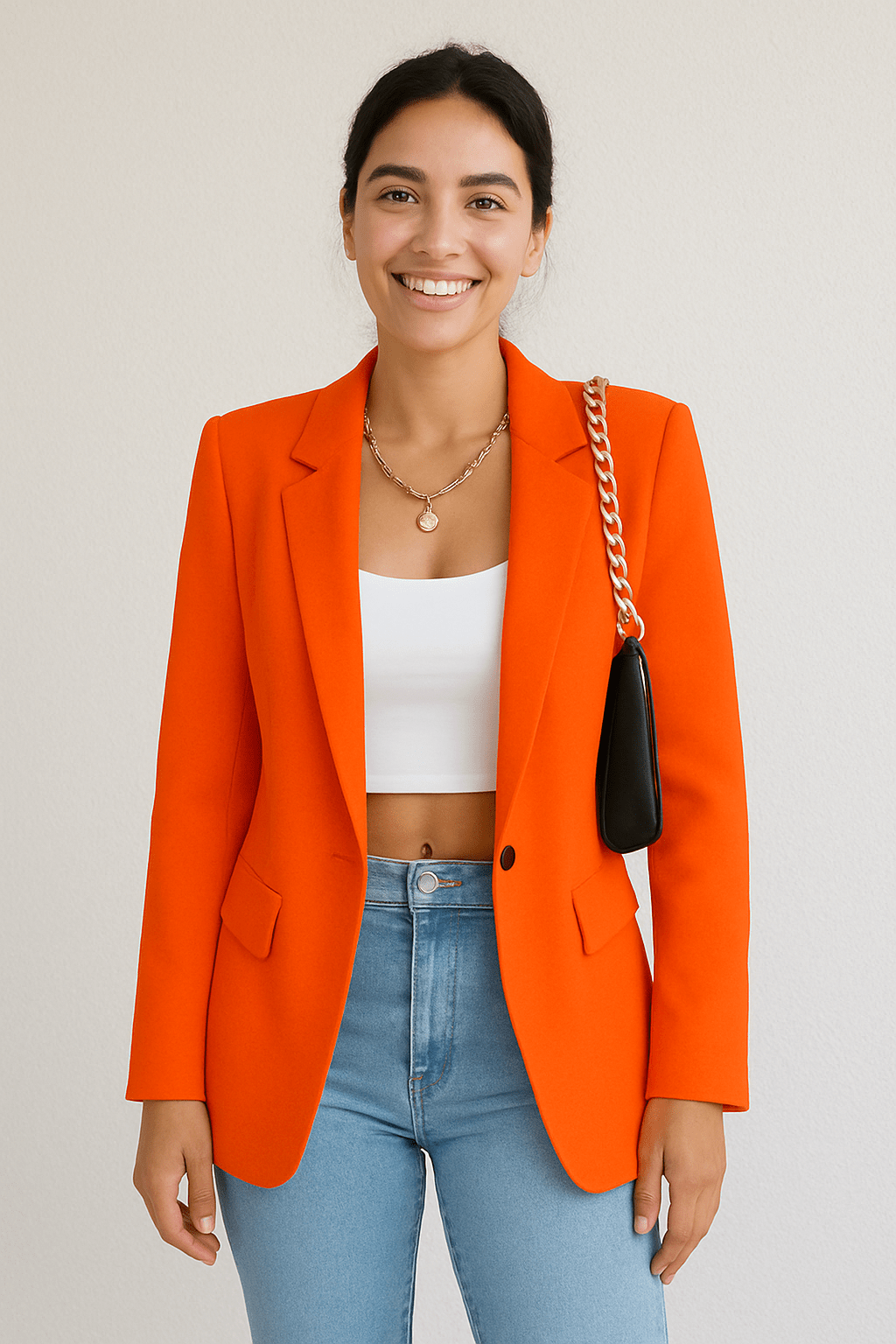 Blazer Eleganter Klassischer für Büro und Alltag