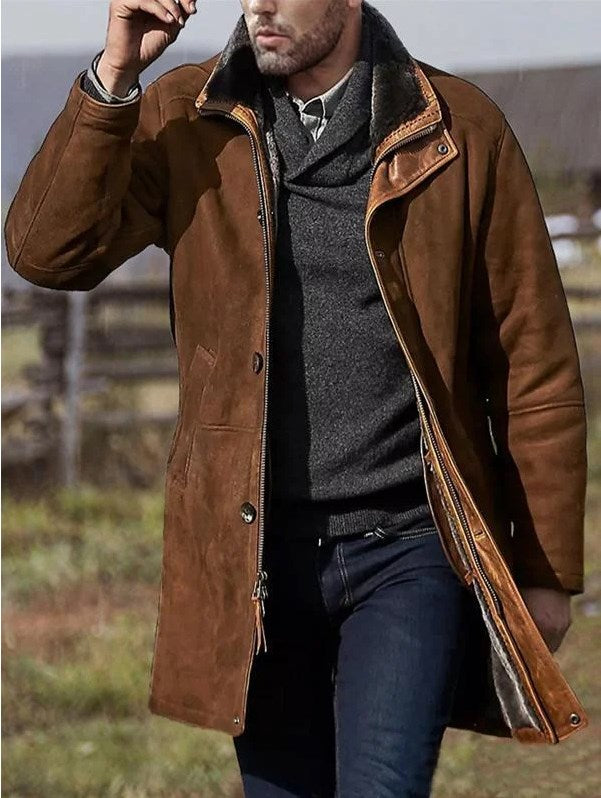 Wildlederjacke Herren wasserabweisend